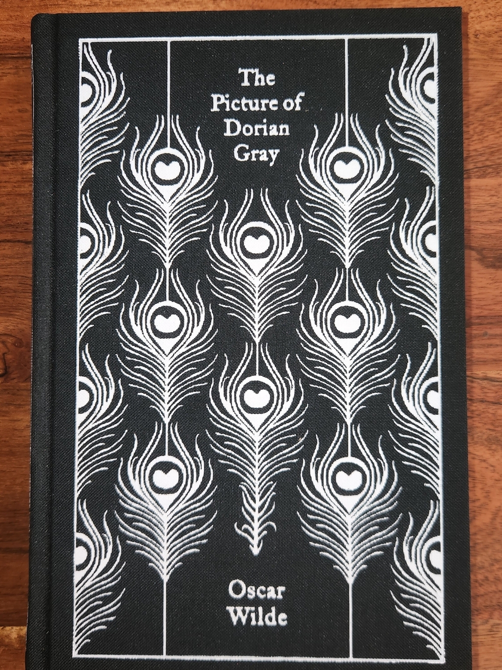 The Picture of Dorian Gray by Oscar Wilde - Black & White Decorative Hardcover